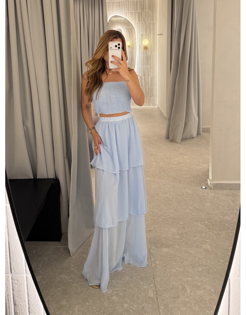 Conjunto Saia Rubia Azul