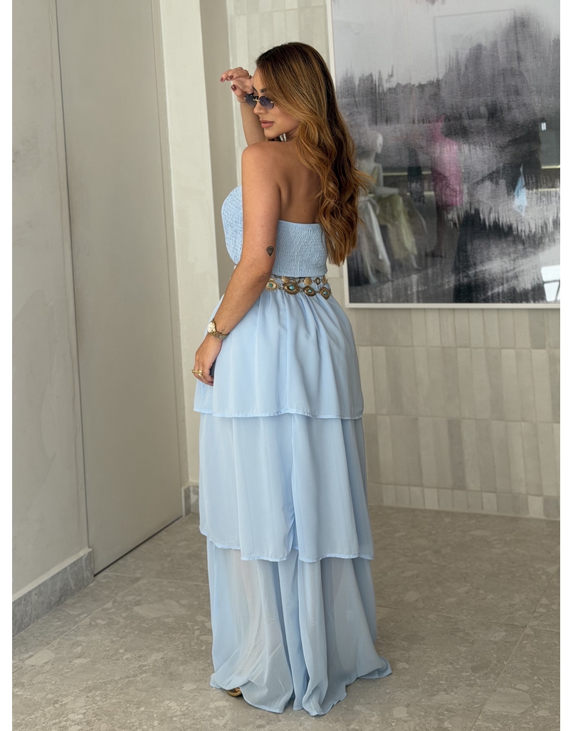 Conjunto Saia Rubia Azul