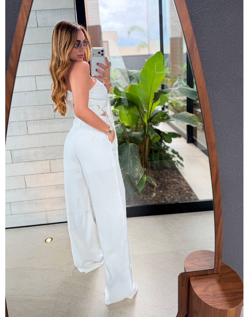 Conjunto Calça Felicity Branco