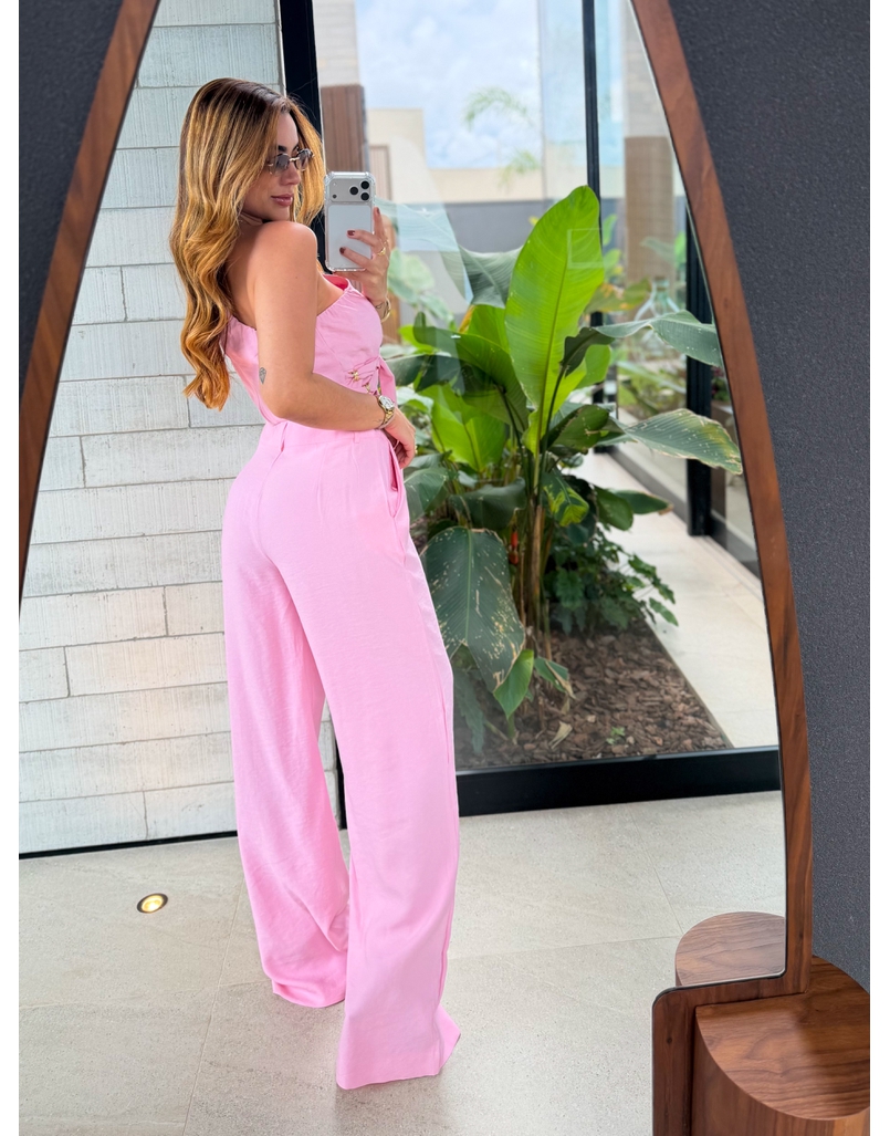 Conjunto Calça Felicity Rosa