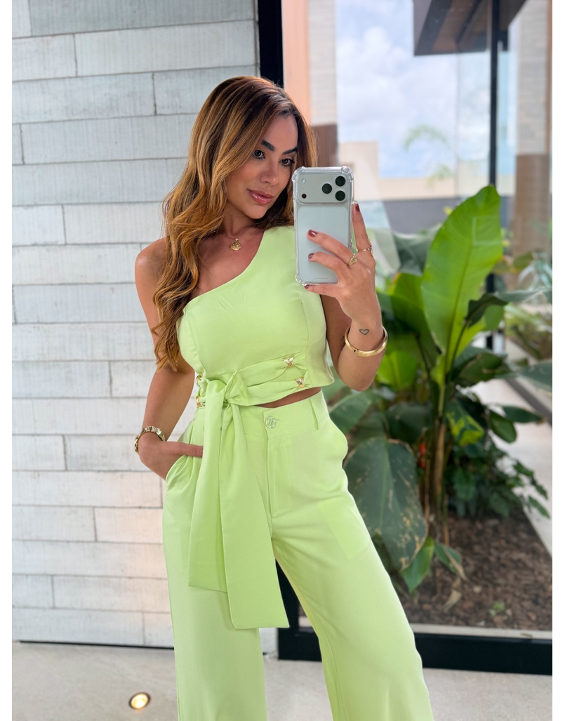 Conjunto Calça Felicity Verde 