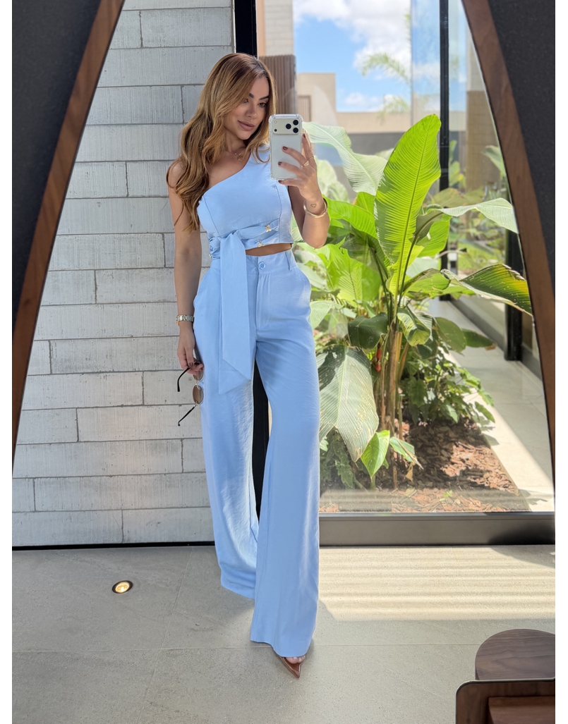 Conjunto Calça Felicity Azul