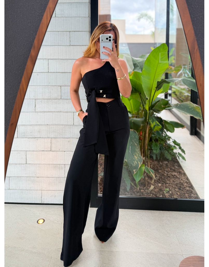 Conjunto Calça Felicity Preto