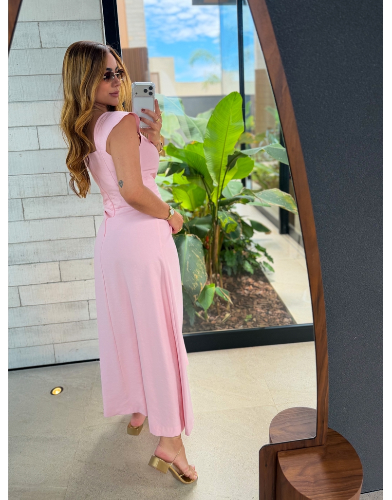 Vestido Alça Kali Rosa