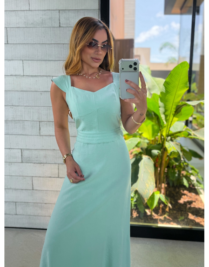 Vestido Alça Kali Verde