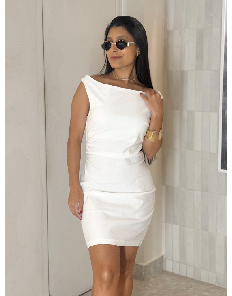 Vestido Regata Giulia Branco