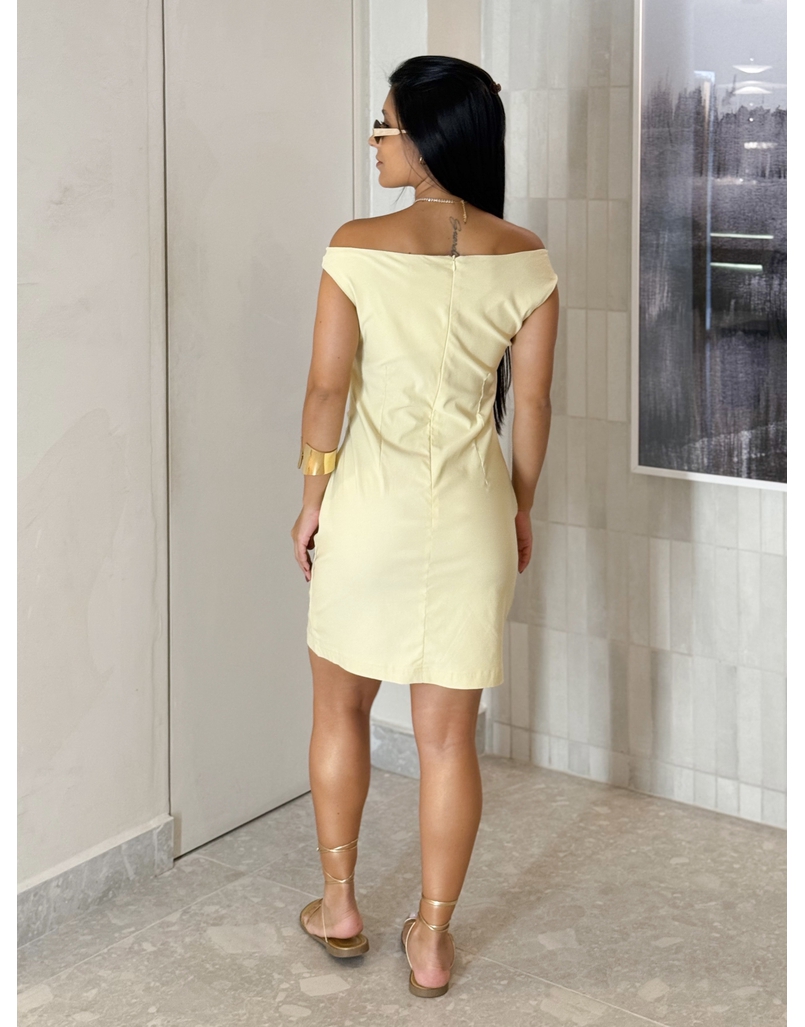 Vestido Regata Giulia Manteiga