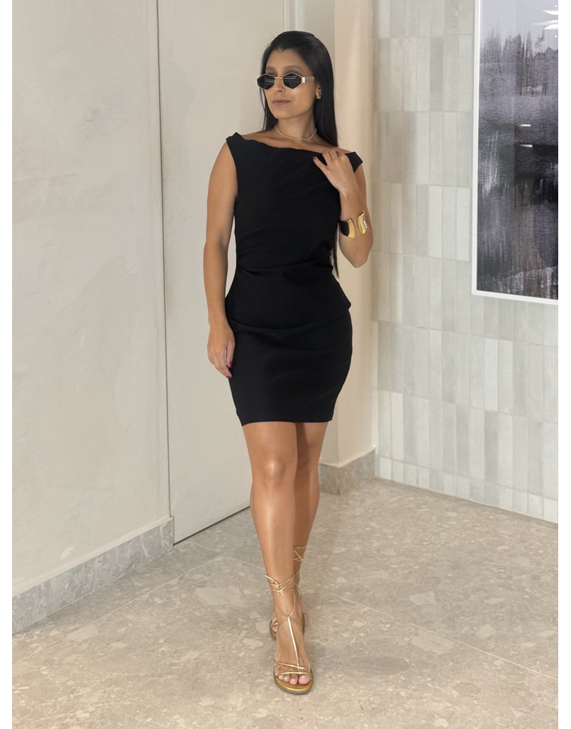 Vestido Regata Giulia Preto