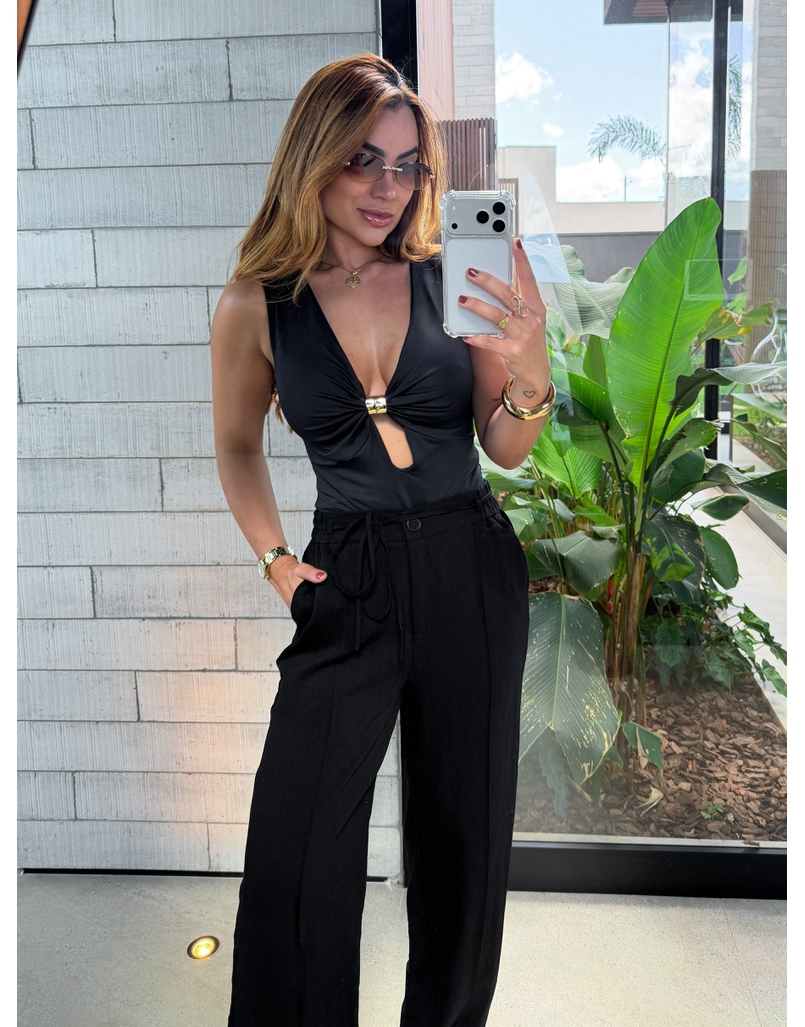 Body Decote Debora Preto 