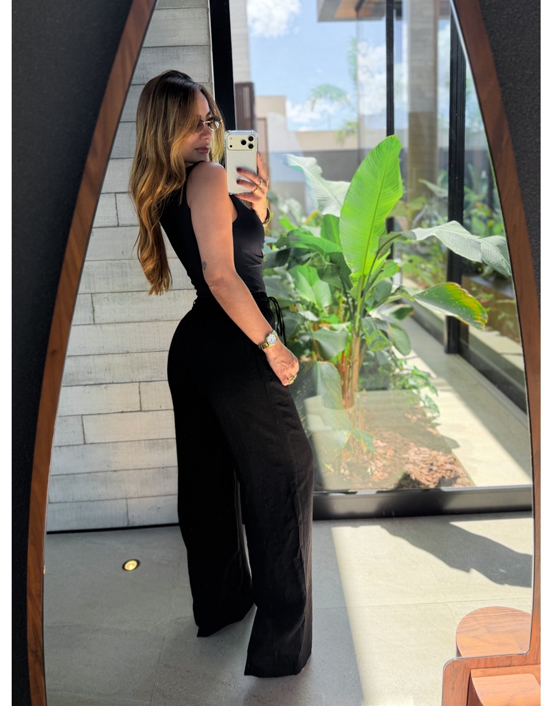 Body Decote Debora Preto 