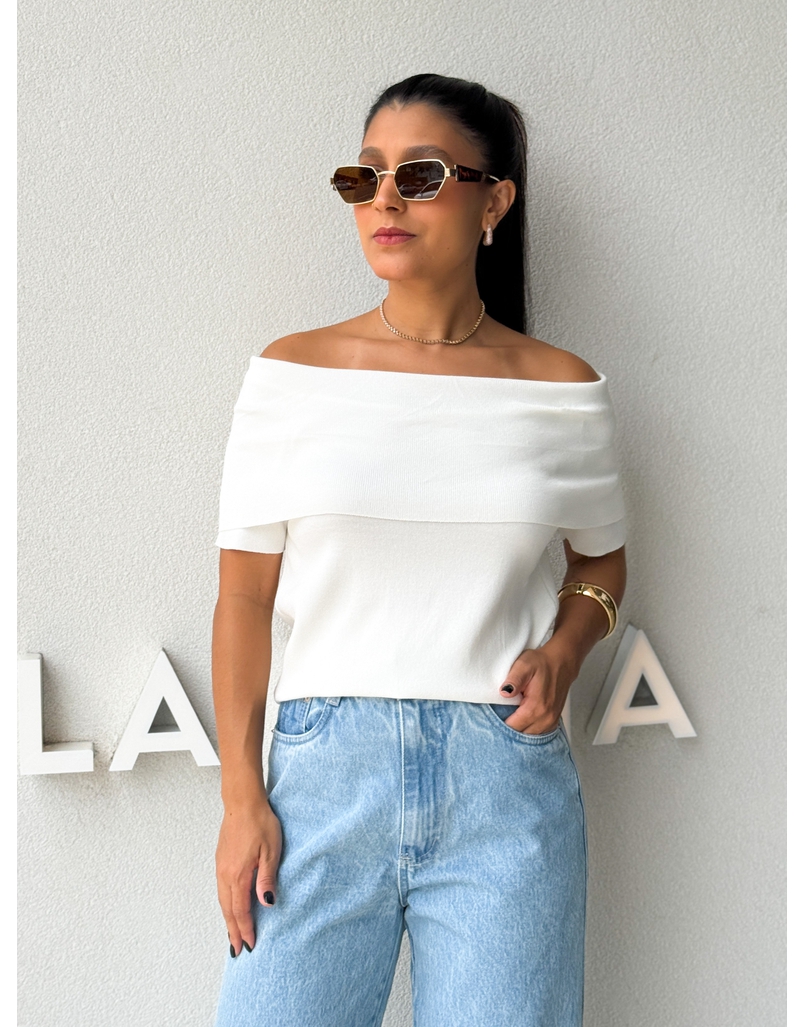 Blusa Ombro a Ombro Aura Off