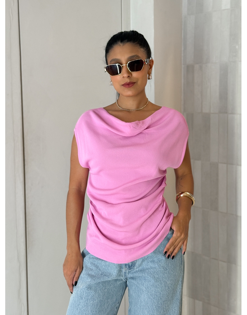 Blusa Tricot Light Úrsula Rosa