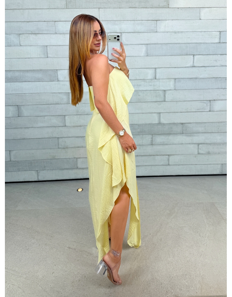 Vestido Tomara Que Caia Taylor Amarelo