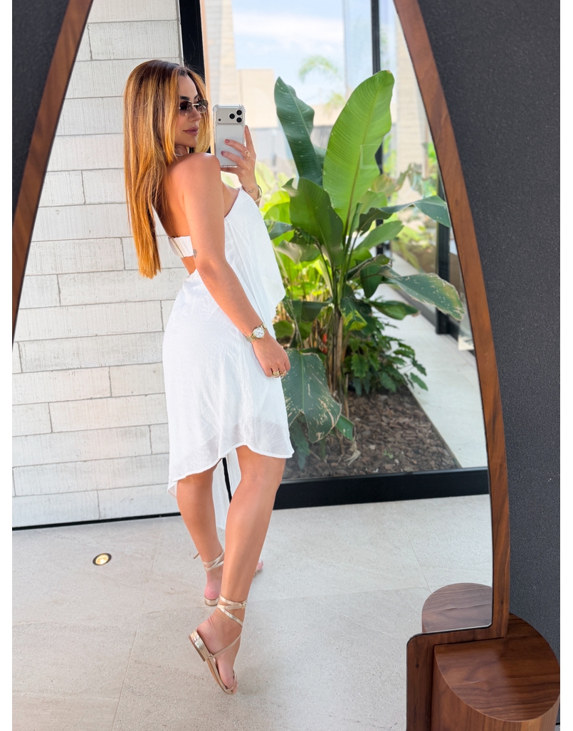 Vestido Midi Lorena Branco