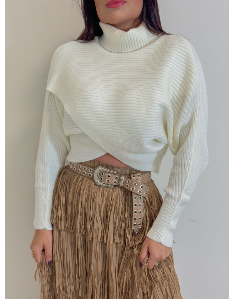 Cinto Fivela Ilhós Capuccino