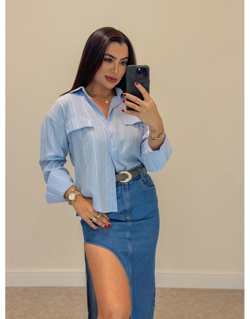 Cinto Couro Basic Chumbo