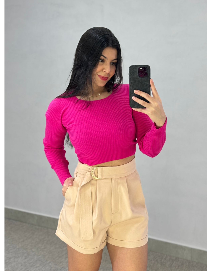 Cropped Amsterdã Pink 