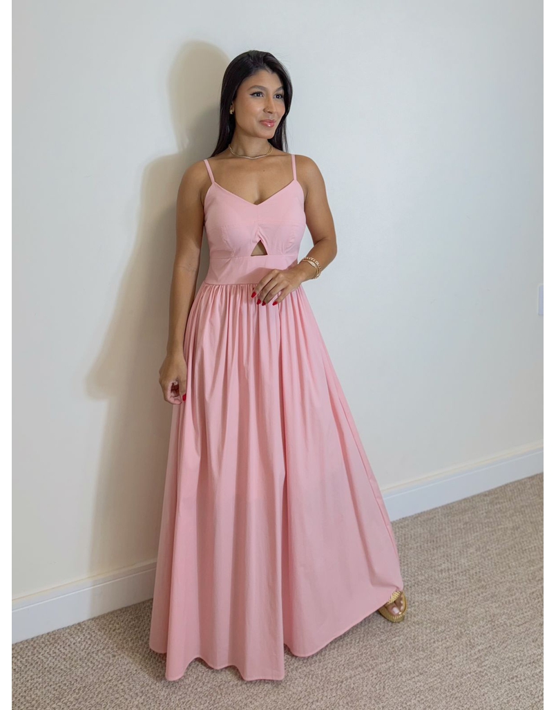 Vestido Midi Cancún Rosa
