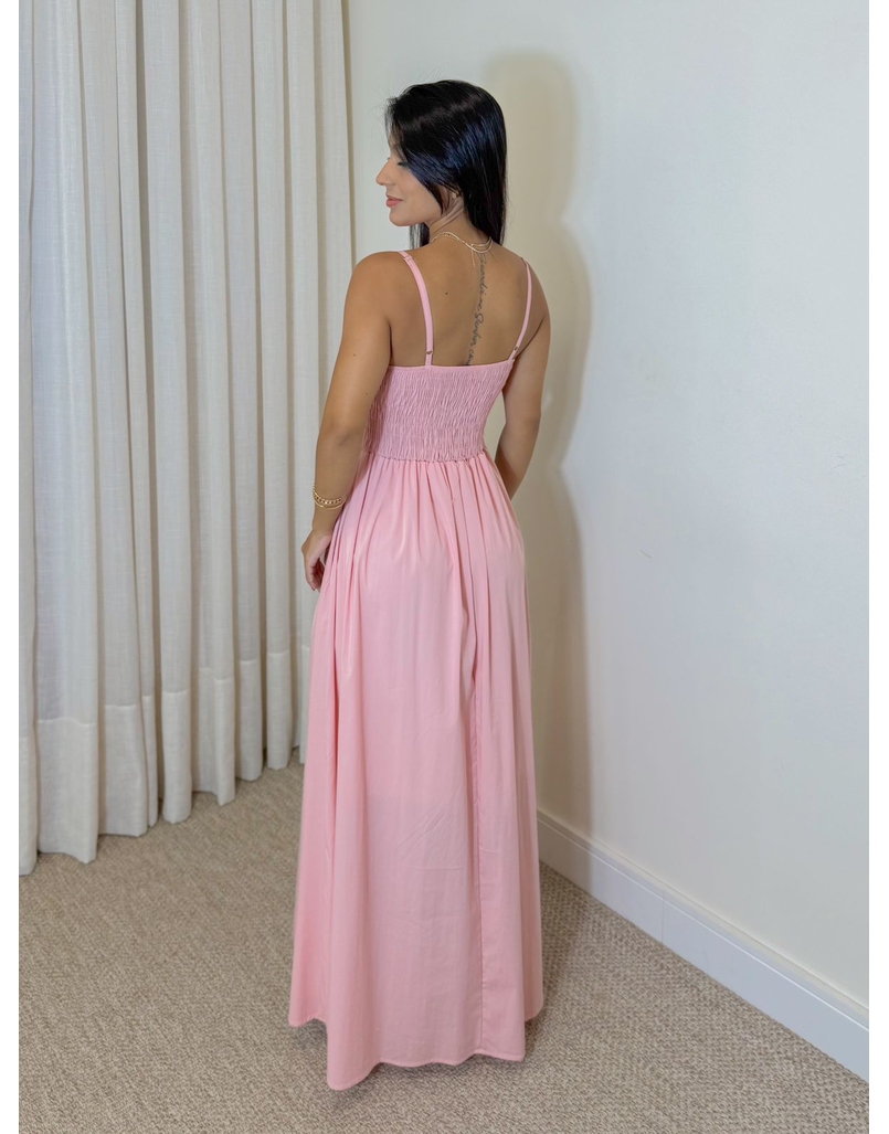 Vestido Midi Cancún Rosa