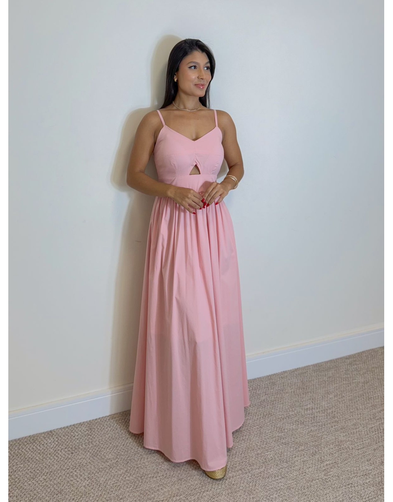 Vestido Midi Cancún Rosa