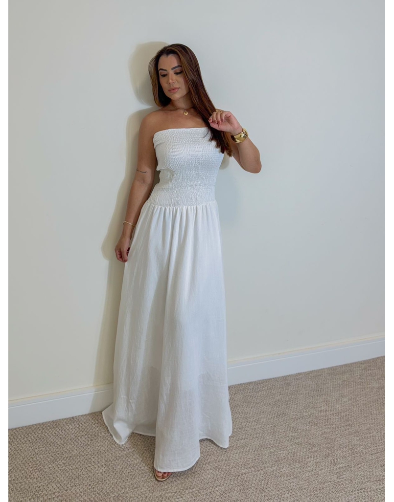 Vestido Lastex Carolina Off