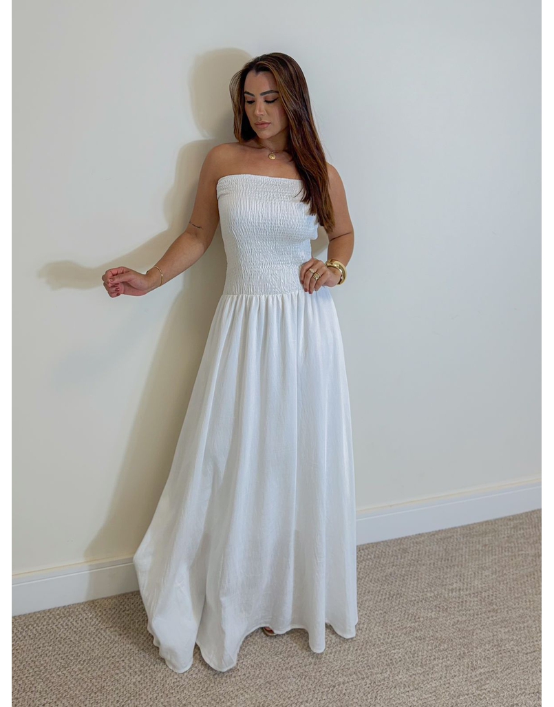 Vestido Lastex Carolina Off