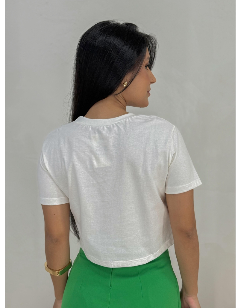 Camiseta Cropped YS Off