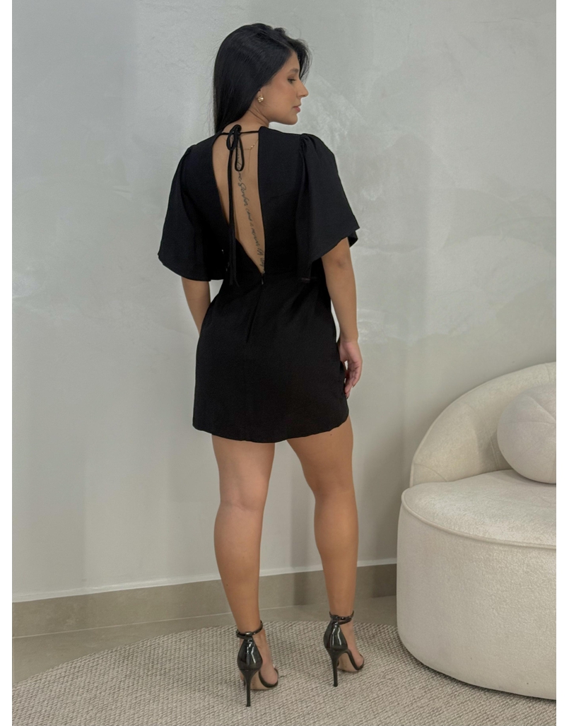 Vestido Angelina Preto