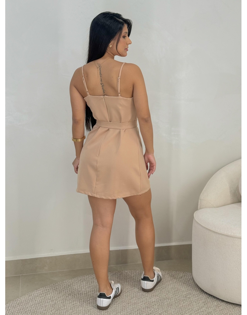 Vestido Camila Nude