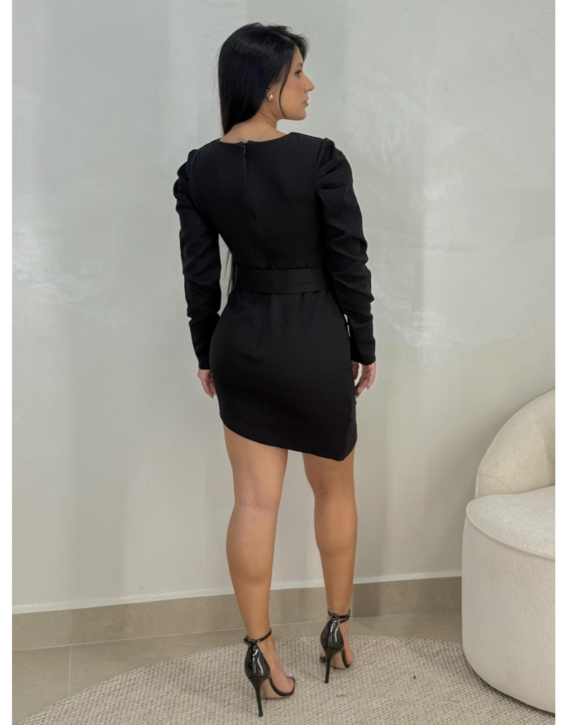 Vestido Marcela Preto