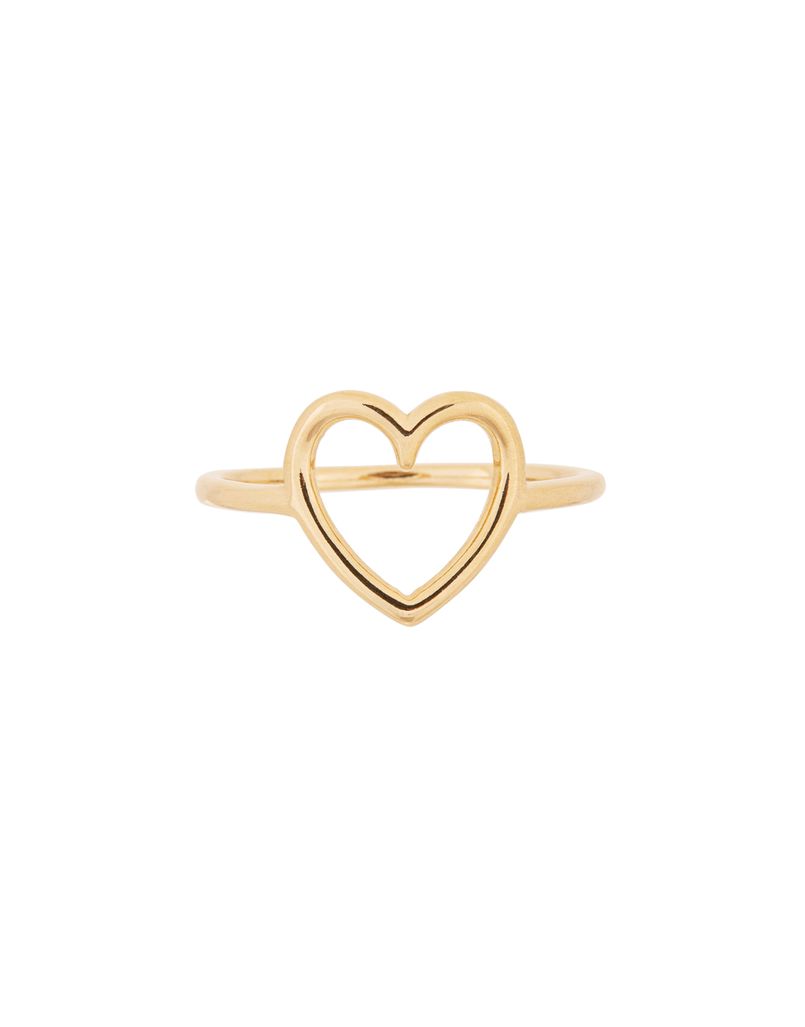 Anel Love Em Ouro 18k 