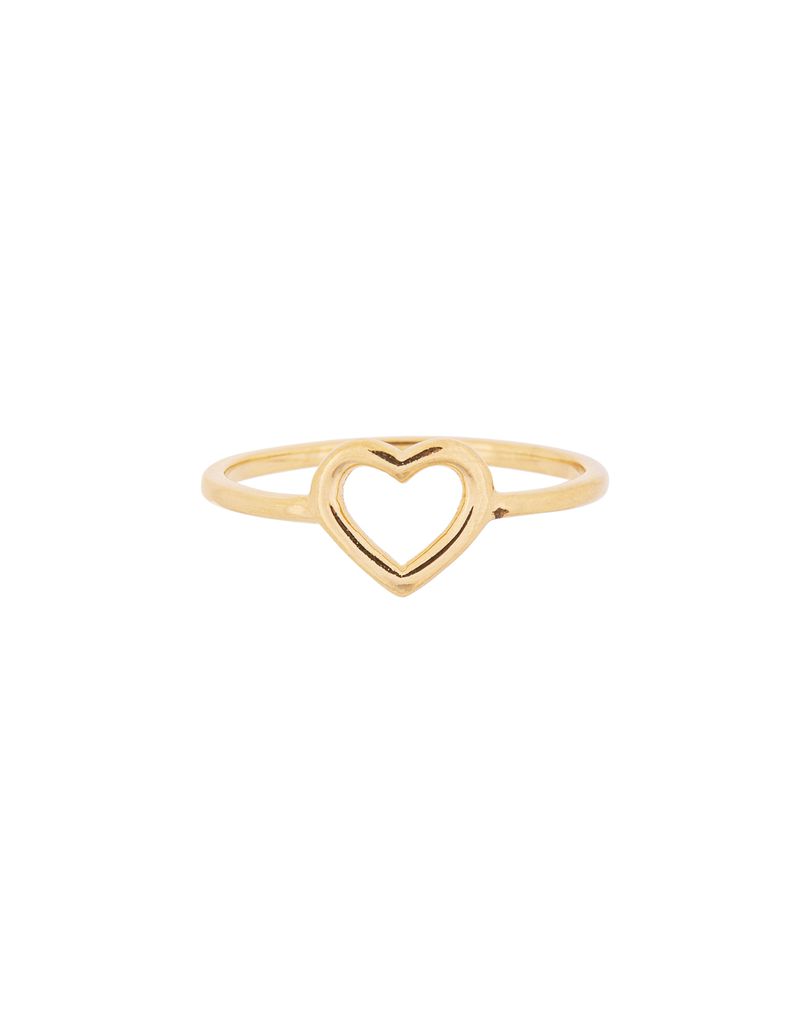 Anel Love Em Ouro 18k 