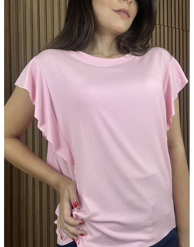 Regata Basic Rosa Bebê. - IZABELA ROSA
