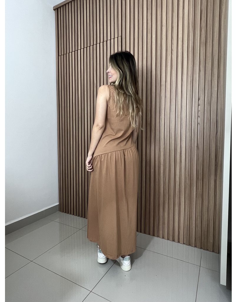 Vestido Aurora Caramelo