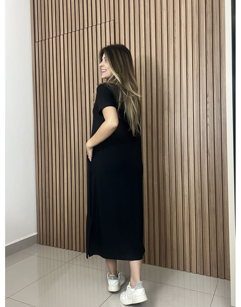 Vestido Basic Preto