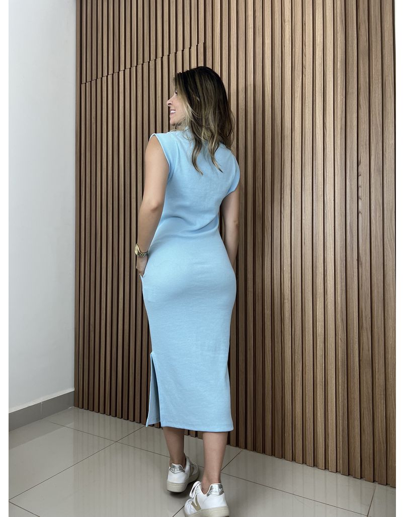 Vestido Midi Muscle Tee Azul bb