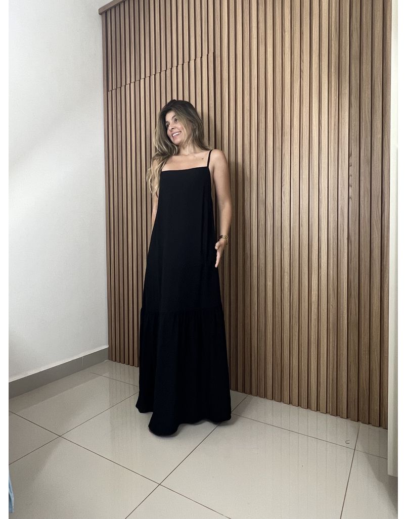 Vestido Celine Preto - IZABELA ROSA