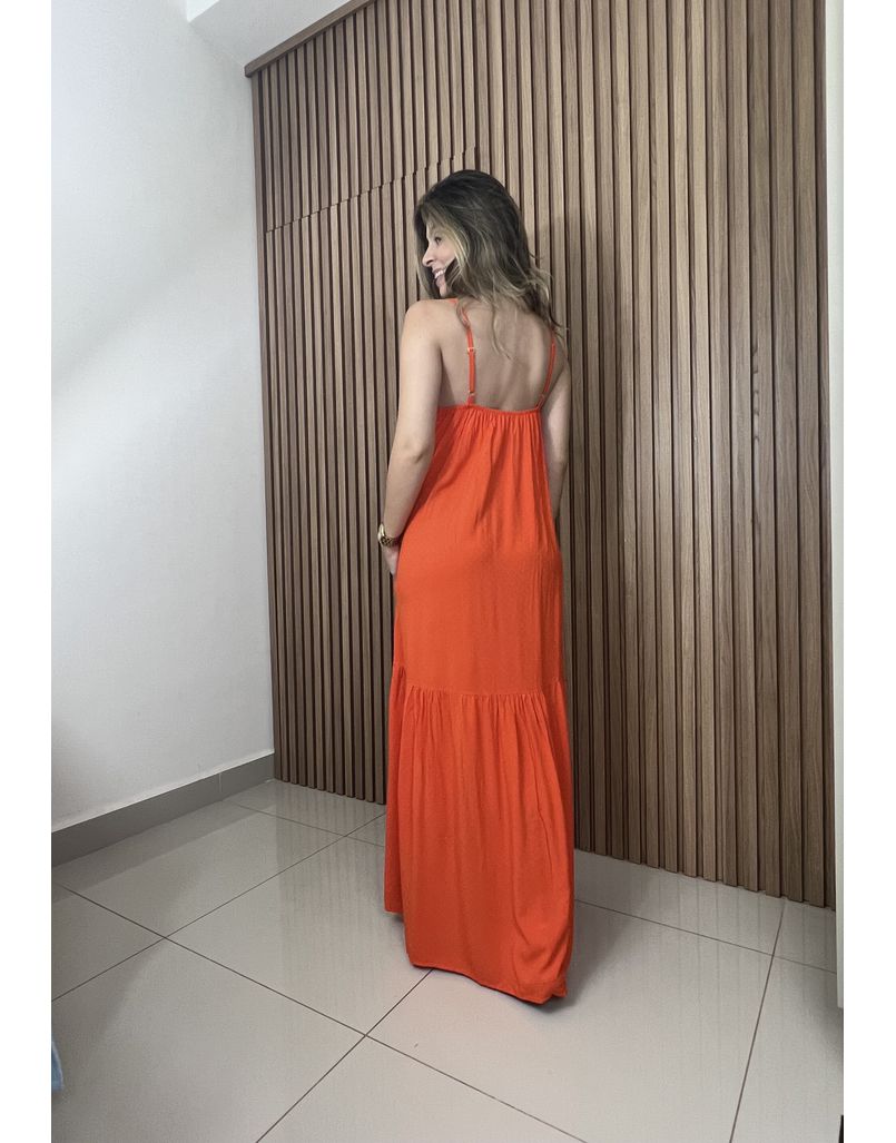 Vestido Celine Coral