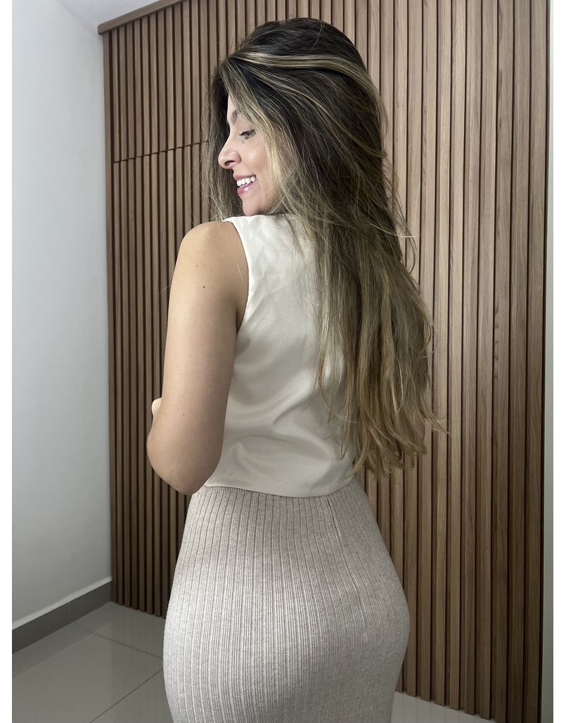 Colete Alfaiataria Nude 