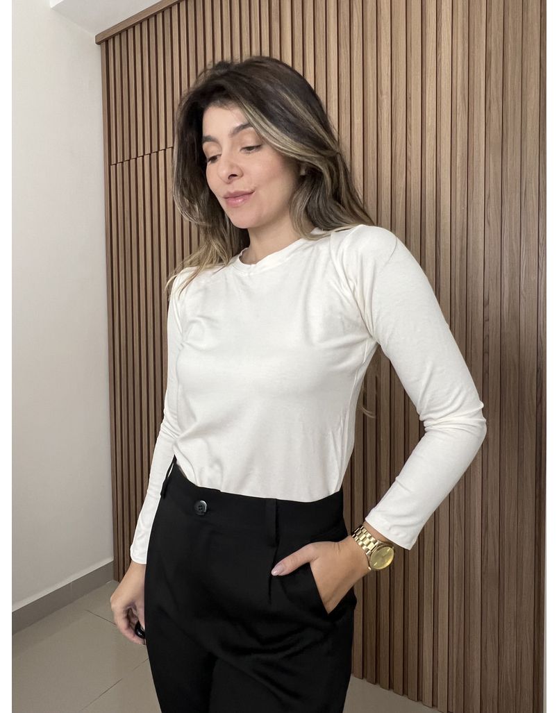 Blusa Basica Off - IZABELA ROSA