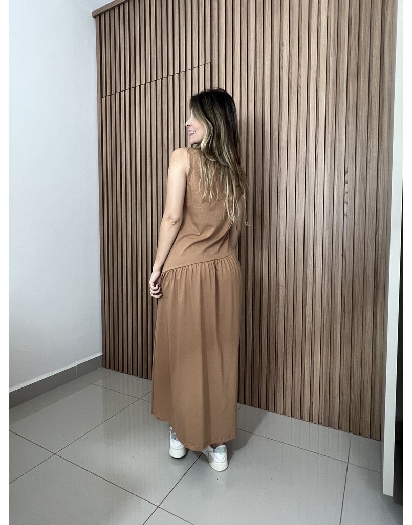 Vestido Aurora Caramelo