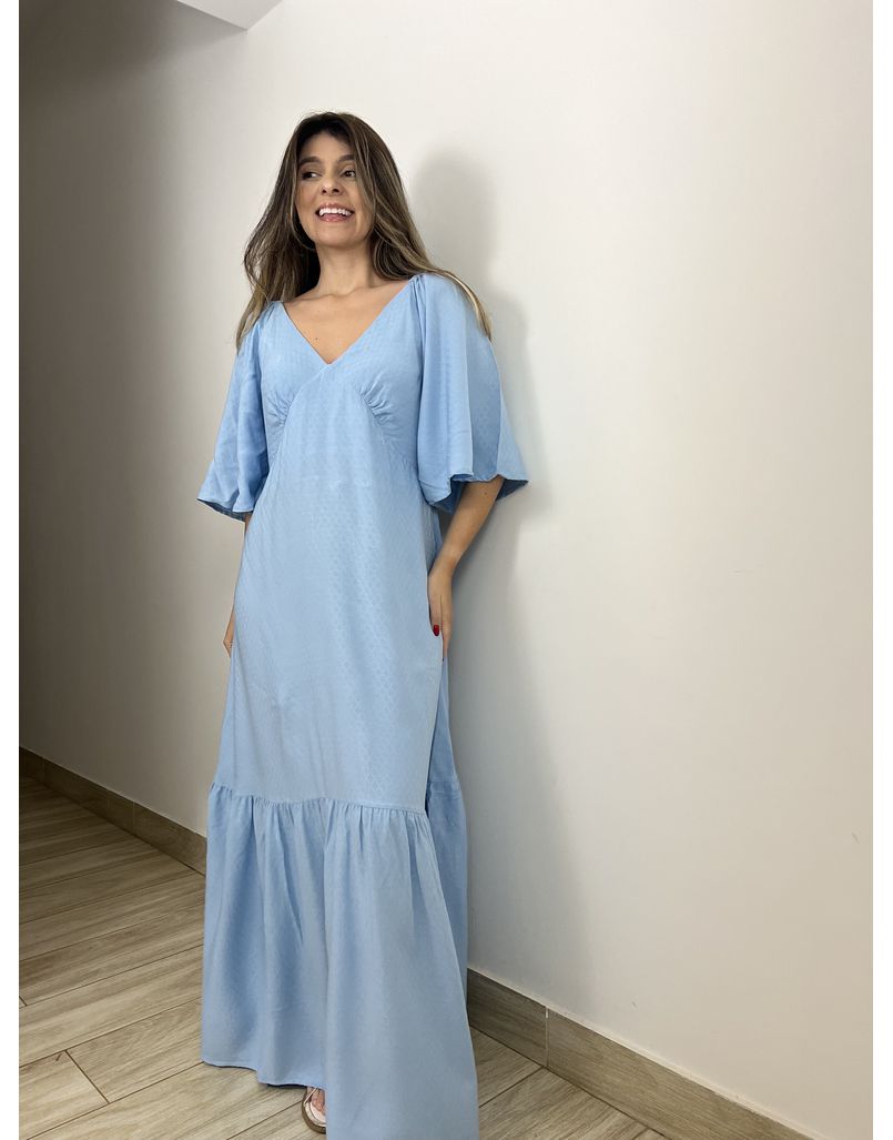 Vestido Valentina Azul Claro - IZABELA ROSA