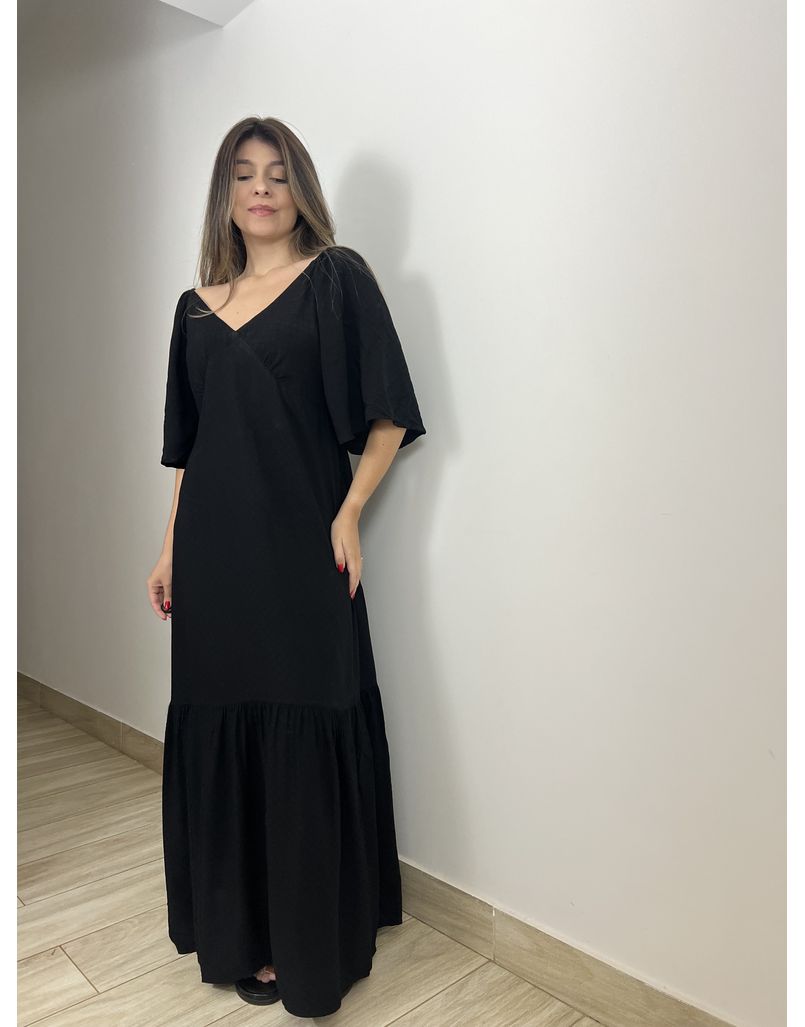Vestido Valentina Preto - IZABELA ROSA