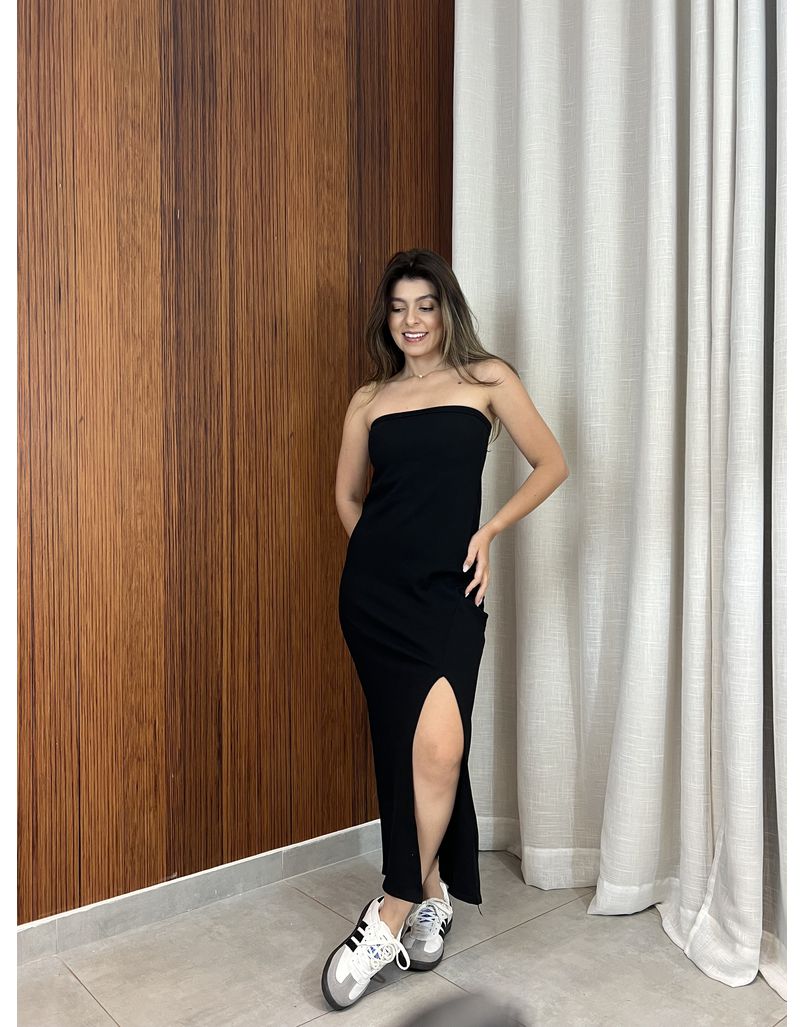 Vestido Antonela Preto - IZABELA ROSA
