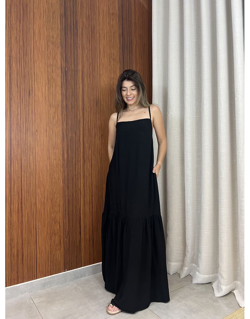 Vestido Celine Preto