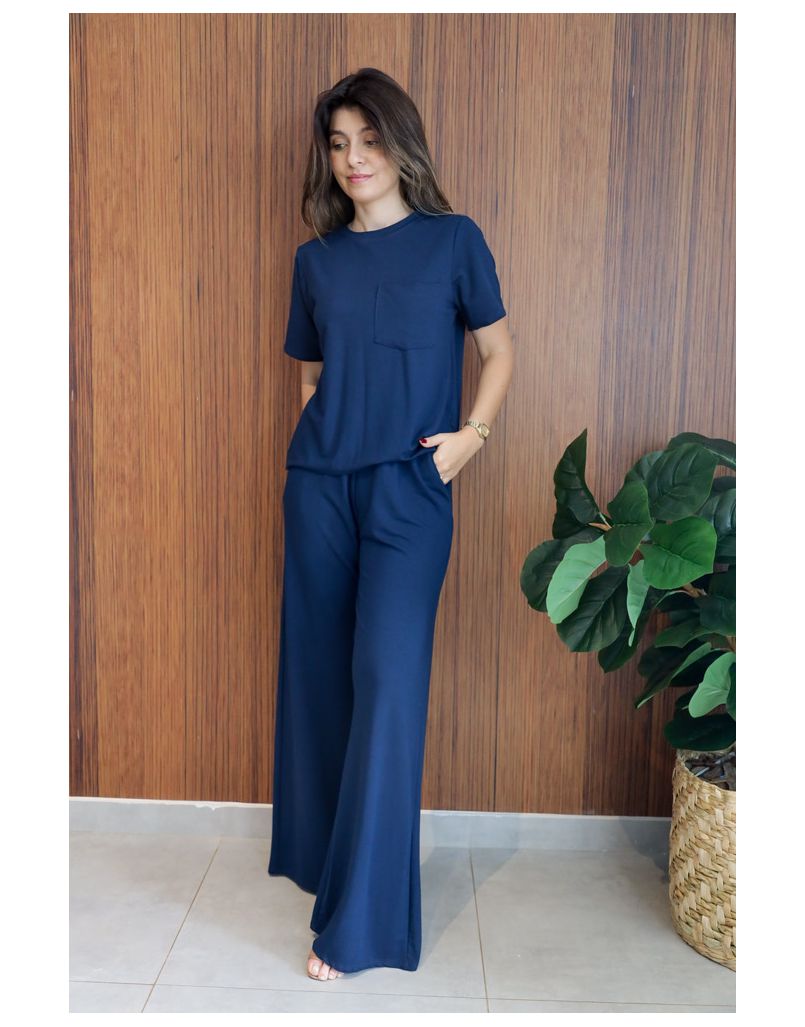 Conjunto Lolita Azul Marinho - IZABELA ROSA