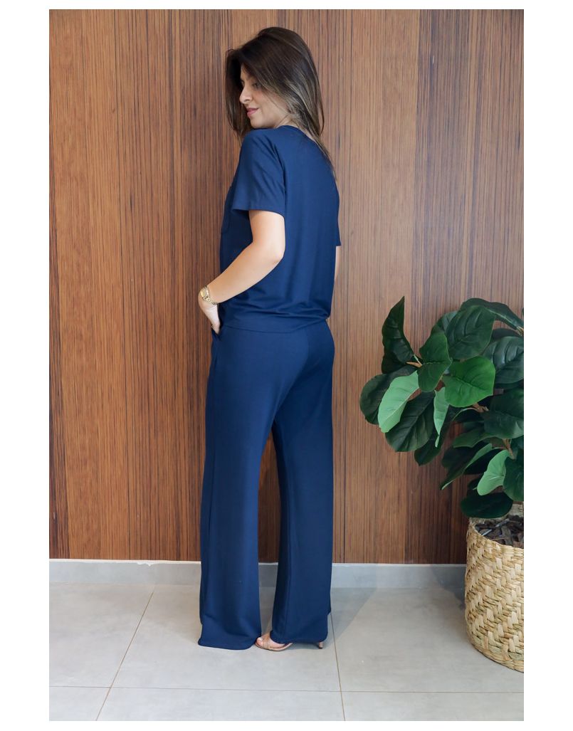 Conjunto Lolita Azul Marinho