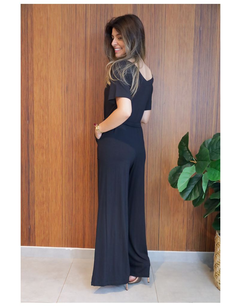 Macacão Basic Preto