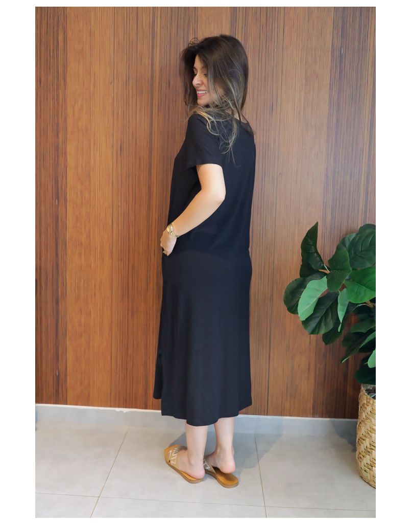 Vestido Basic Preto