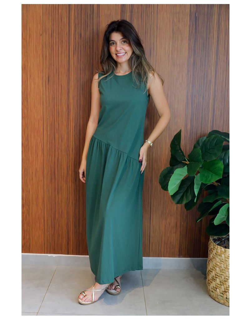 Vestido Aurora Verde - IZABELA ROSA